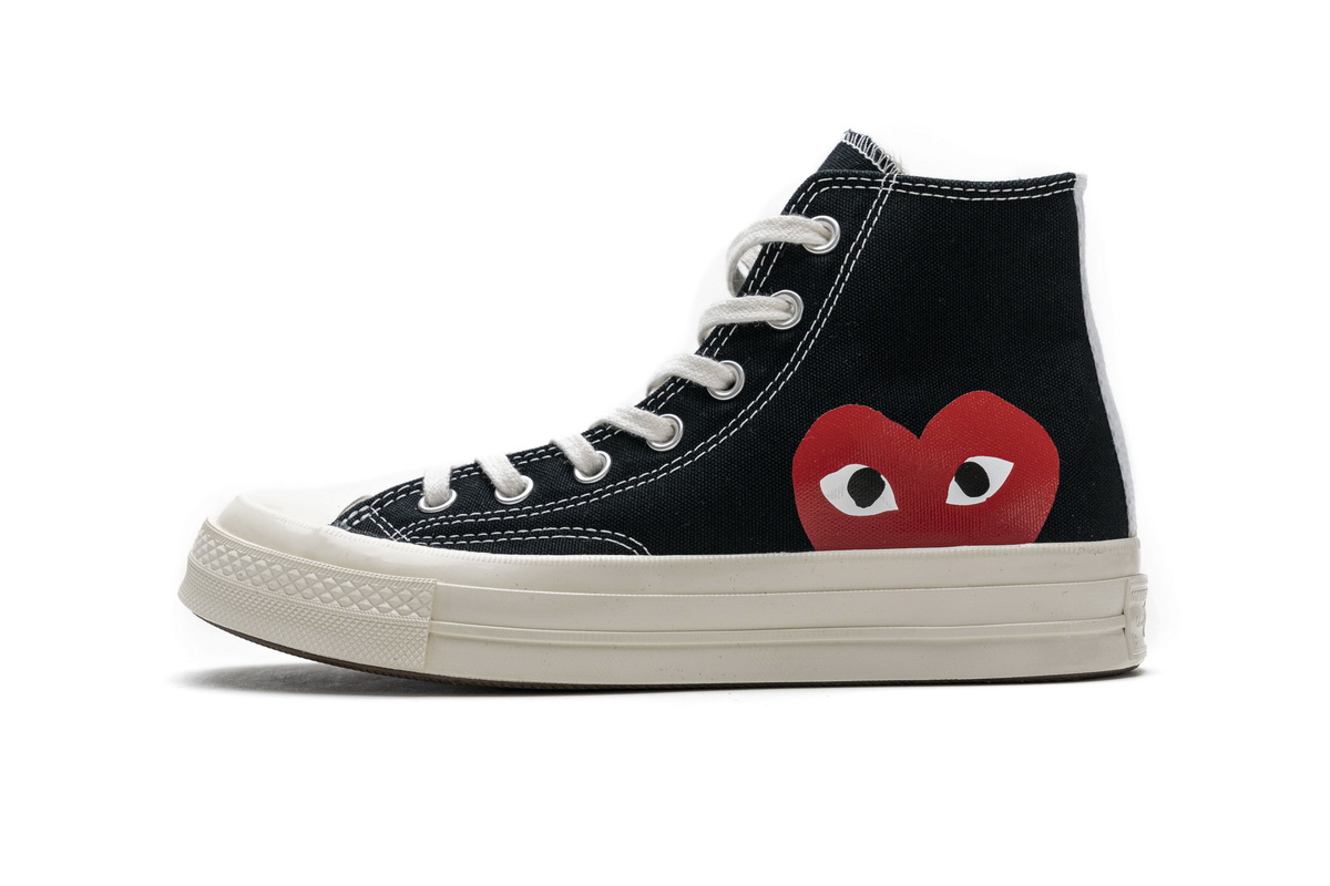 CDG Play x Converse Chuck Taylor All Star 70 High Top   150204C