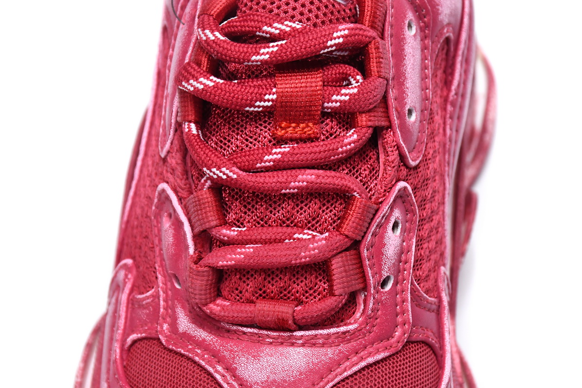 Ba***ci*ga Triple S Red  524039 W3CN3 6000