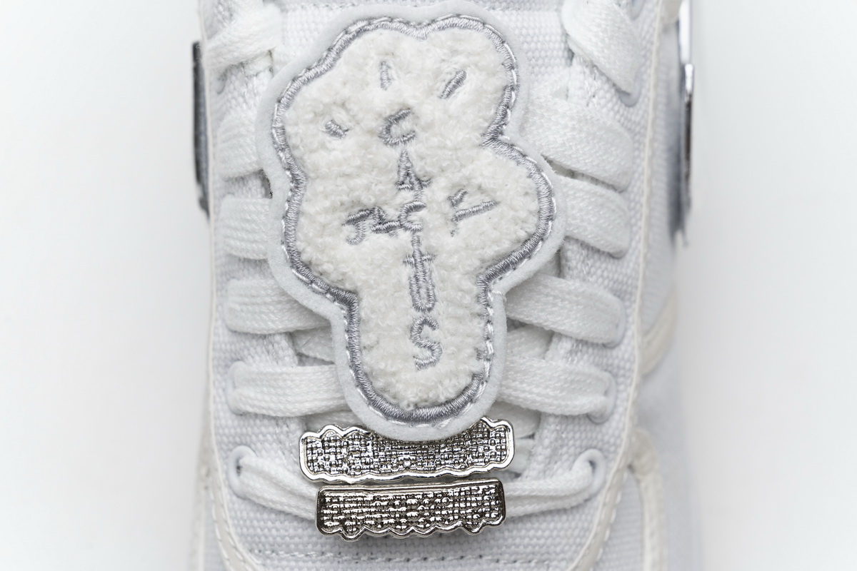 Travis Scott x Nike Air Force 1“White” AQ4211-100