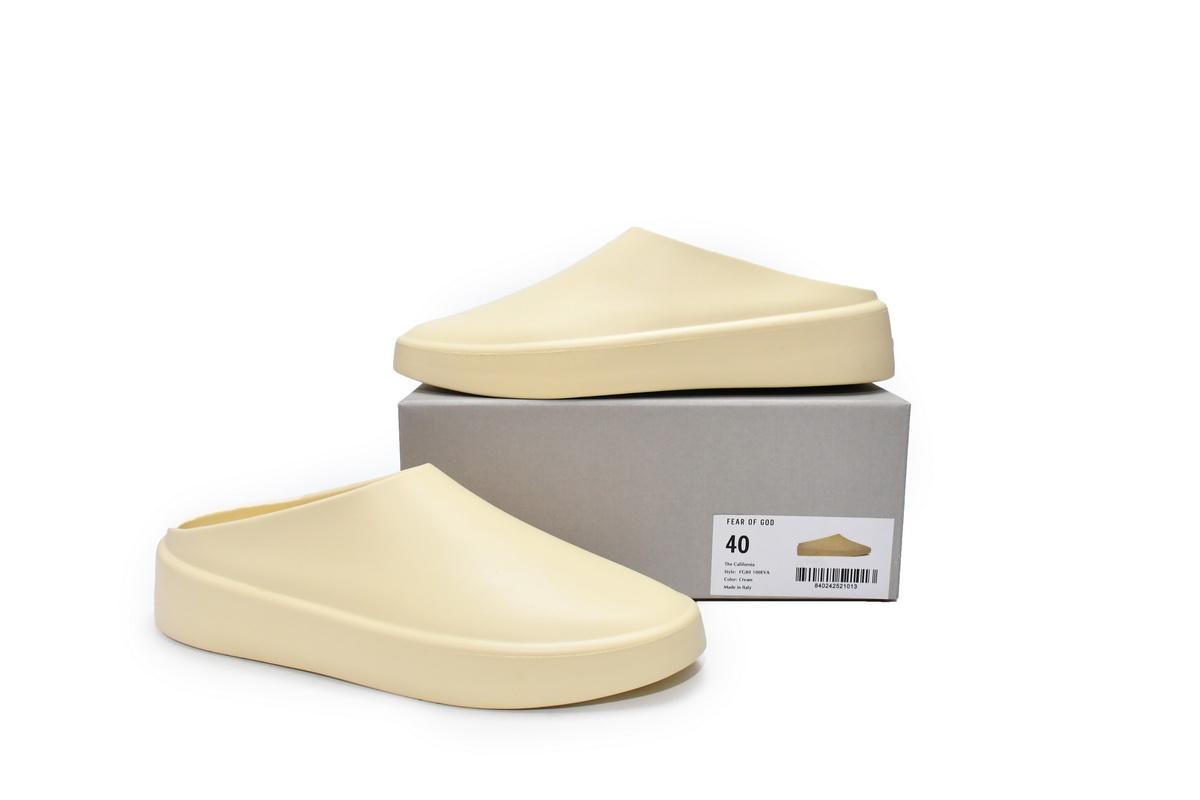 FEAR OF GOD The California Slip-On Cream- 555
