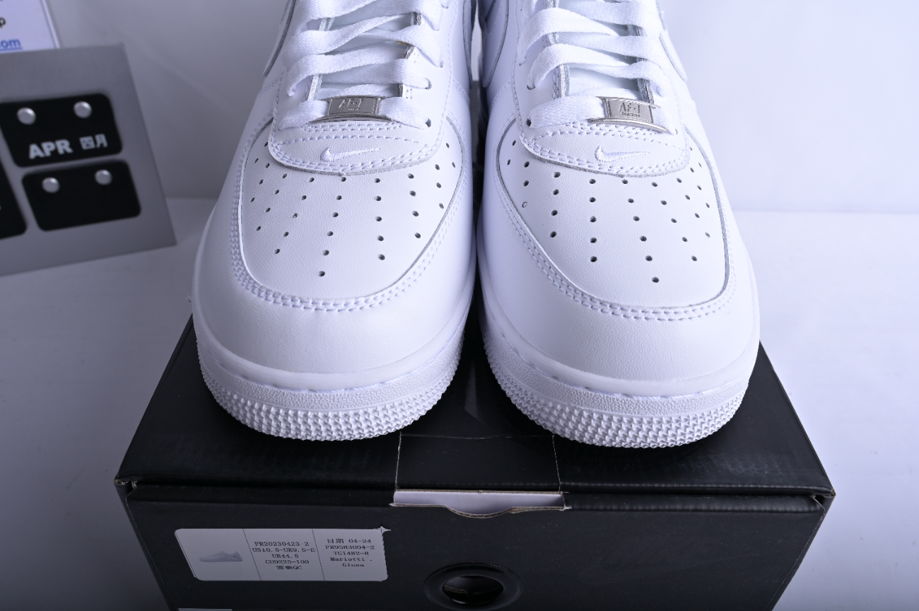 Supreme x Nike Air Force 1 Low White  CU9225-100