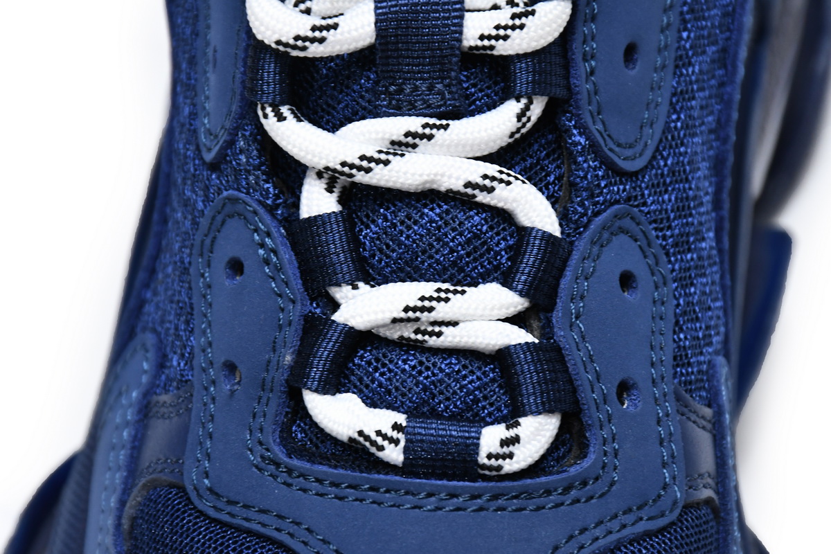 Ba***ci*ga Triple S Dark Blue  541624 W091 4107