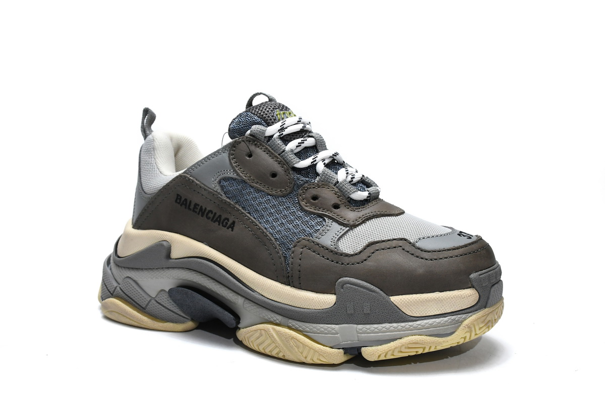 Ba***ci*ga Triple S Grey  536737 W0901 1259