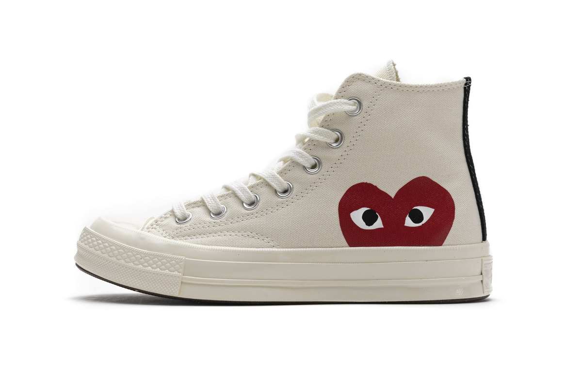 CDG Play x Converse Chuck Taylor All Star 70 High Top  150205C