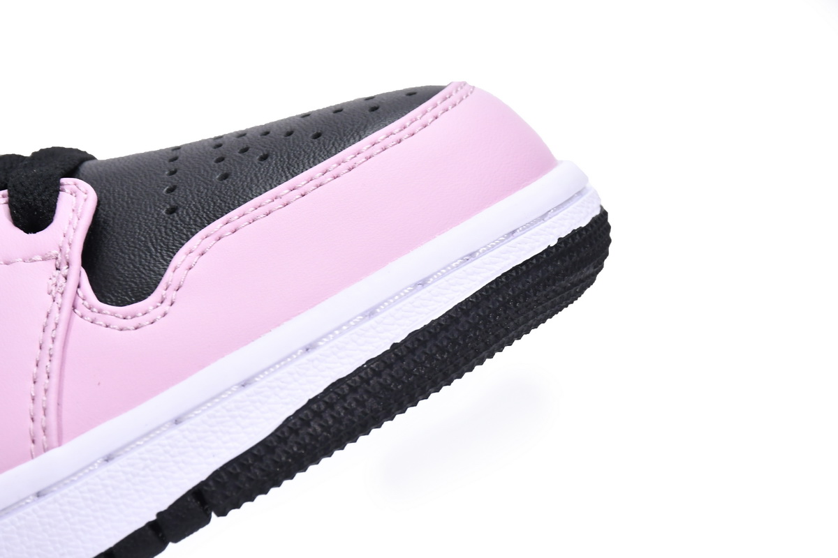 Air Jordan 1 Retro Low(GS)White Pink  554723-601