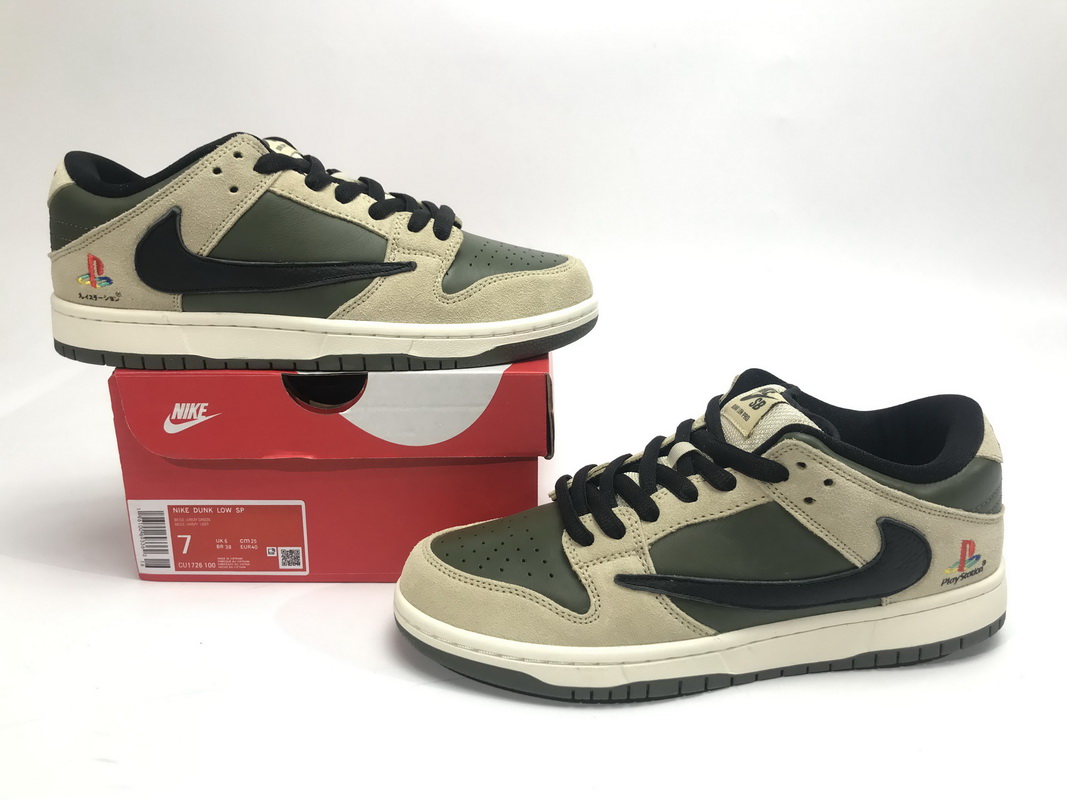 Travis Scott x PlayStation x Nike Dunk Low SP   CU1726-100