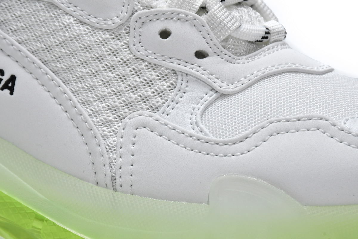 Ba***ci*ga Triple S White Green   544351 W0901 9010