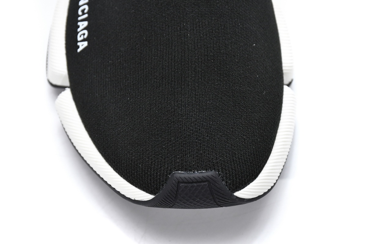 Ba***ci*ga Speed 2.0 Sneaker Black White  B33