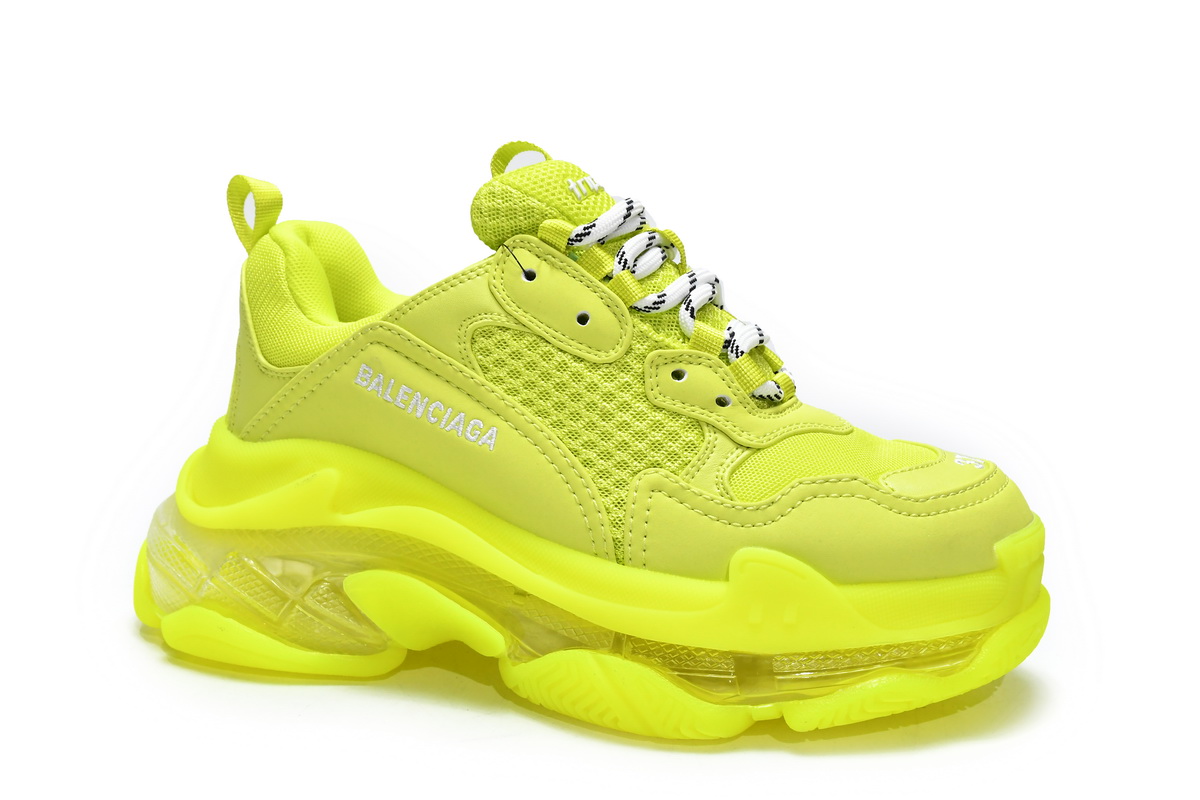 Ba***ci*ga Triple S Lemon   541624 W2FF2 7390