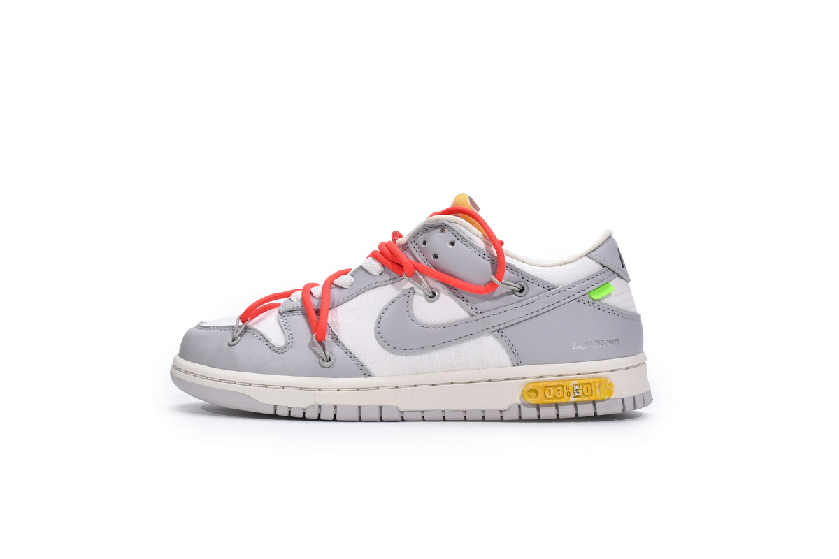 OFF WHITE x Nike Dunk SB Low The 50 NO.6  DM1602-110