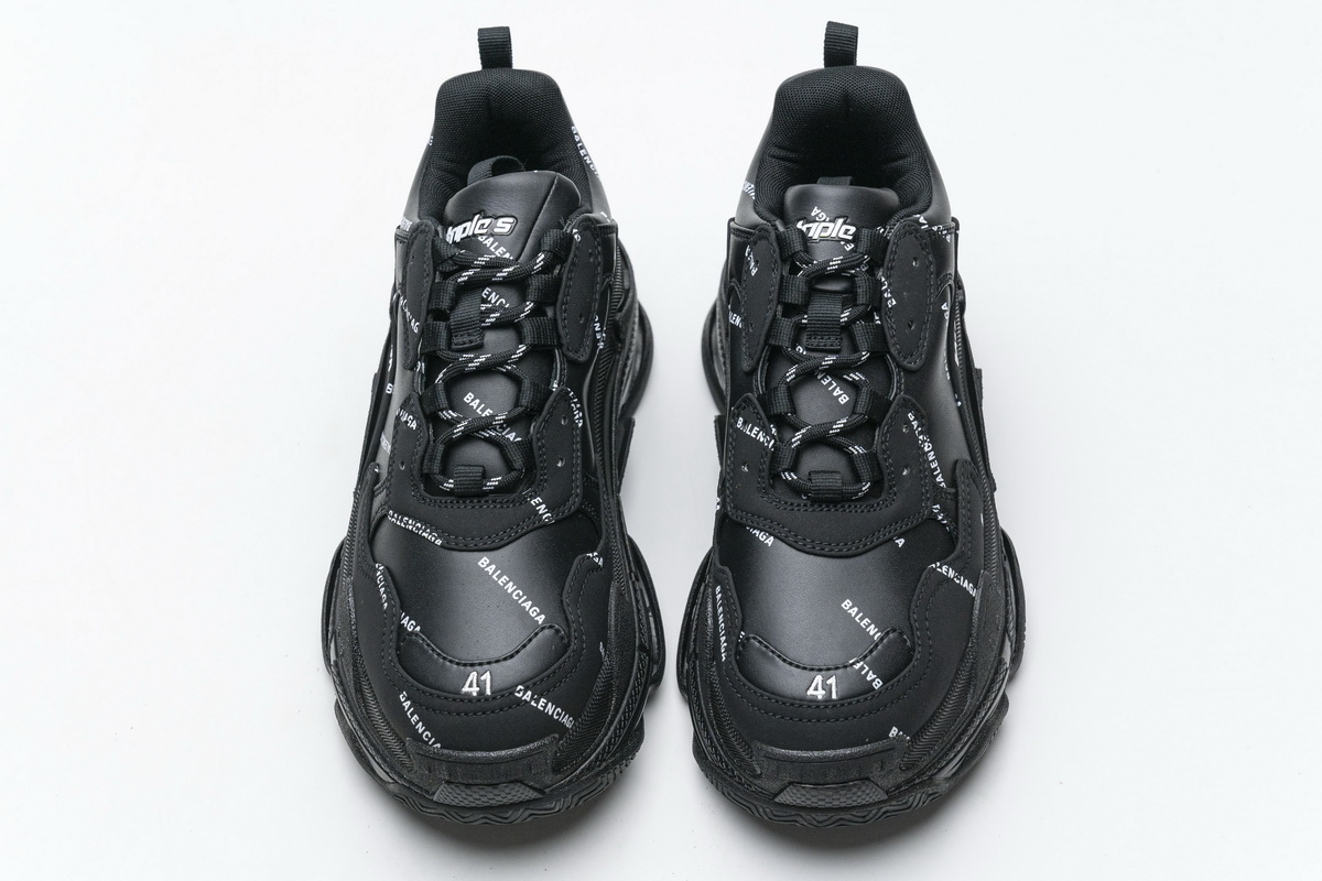 Ba***ci*ga Triple S Black  524039 W06E2 2020