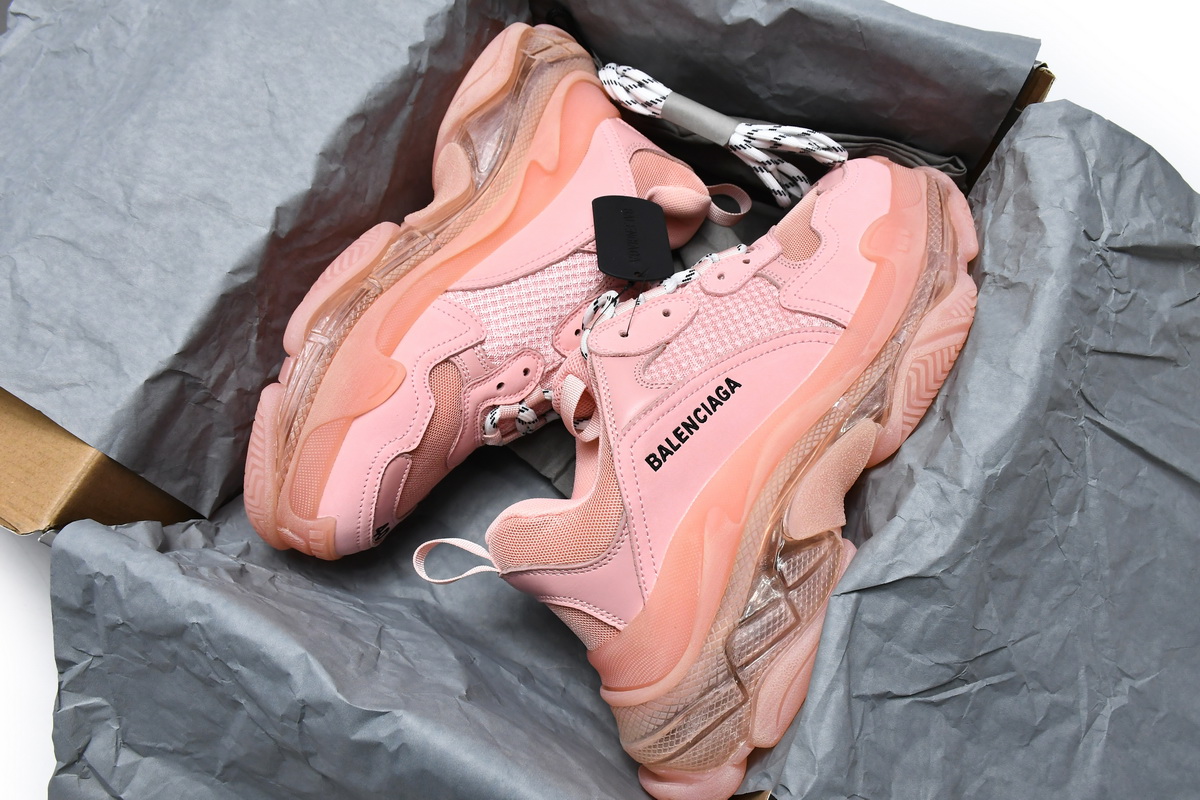 Ba***ci*ga Triple S Pink  544351 W09ON 1047