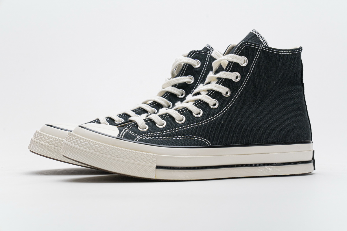Converse Chuck 70 HI Black Egret  162050C