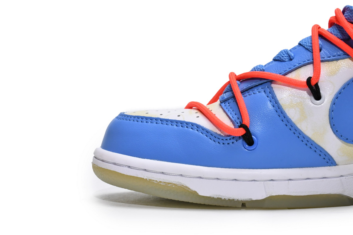 Off White x Futura x Dunk Low SB UNC  DD0856-403