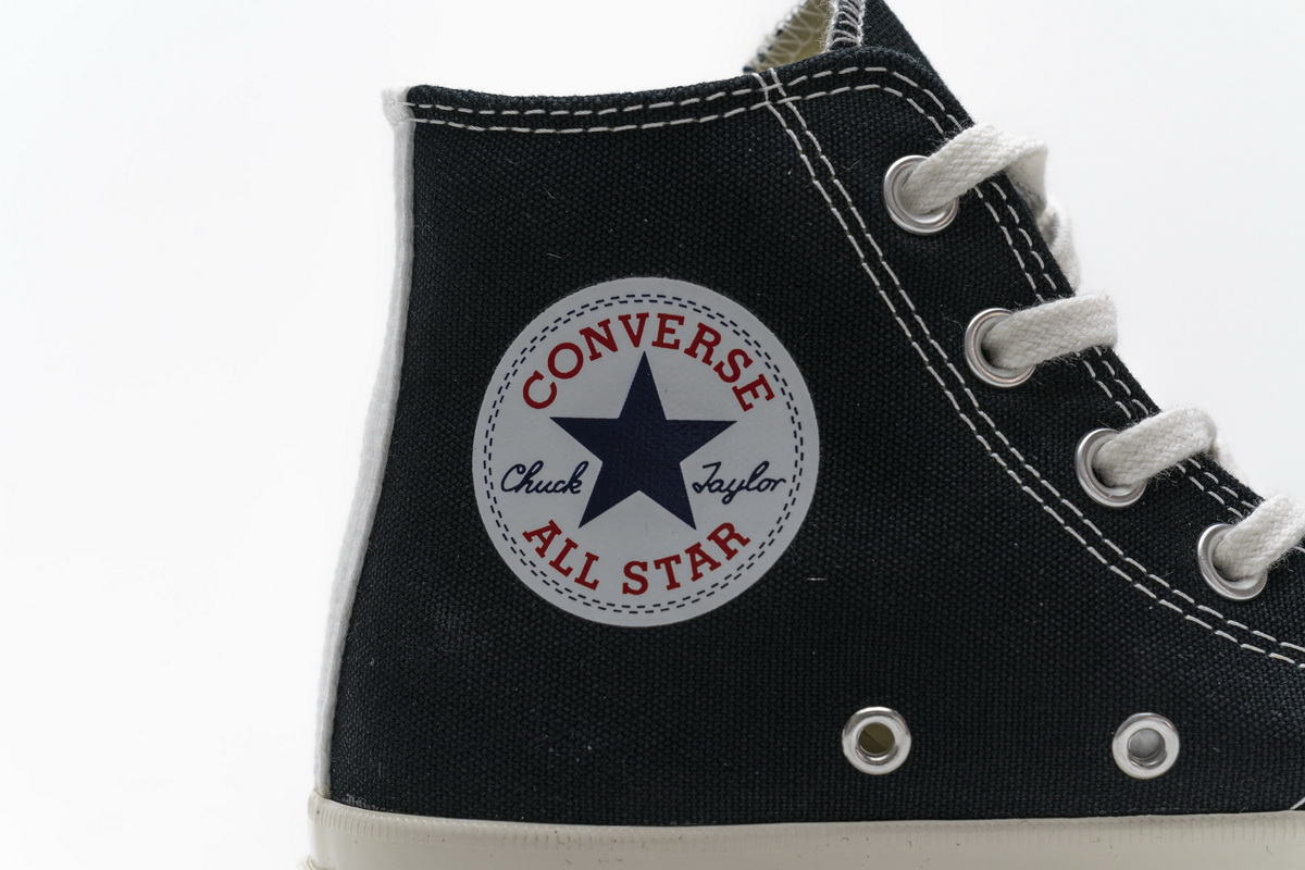 CDG Play x Converse Chuck Taylor All Star 70 High Top   150204C