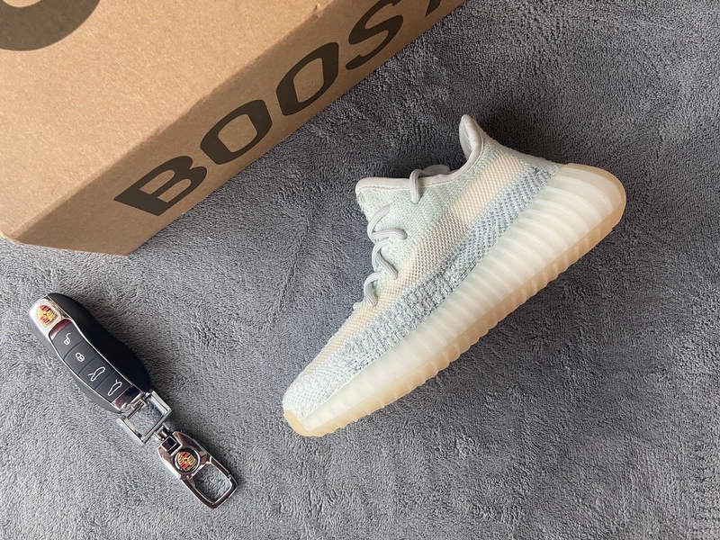 KID shoes adidas Yeezy Boost 350 V2 Cloud White Reflective  FT5317