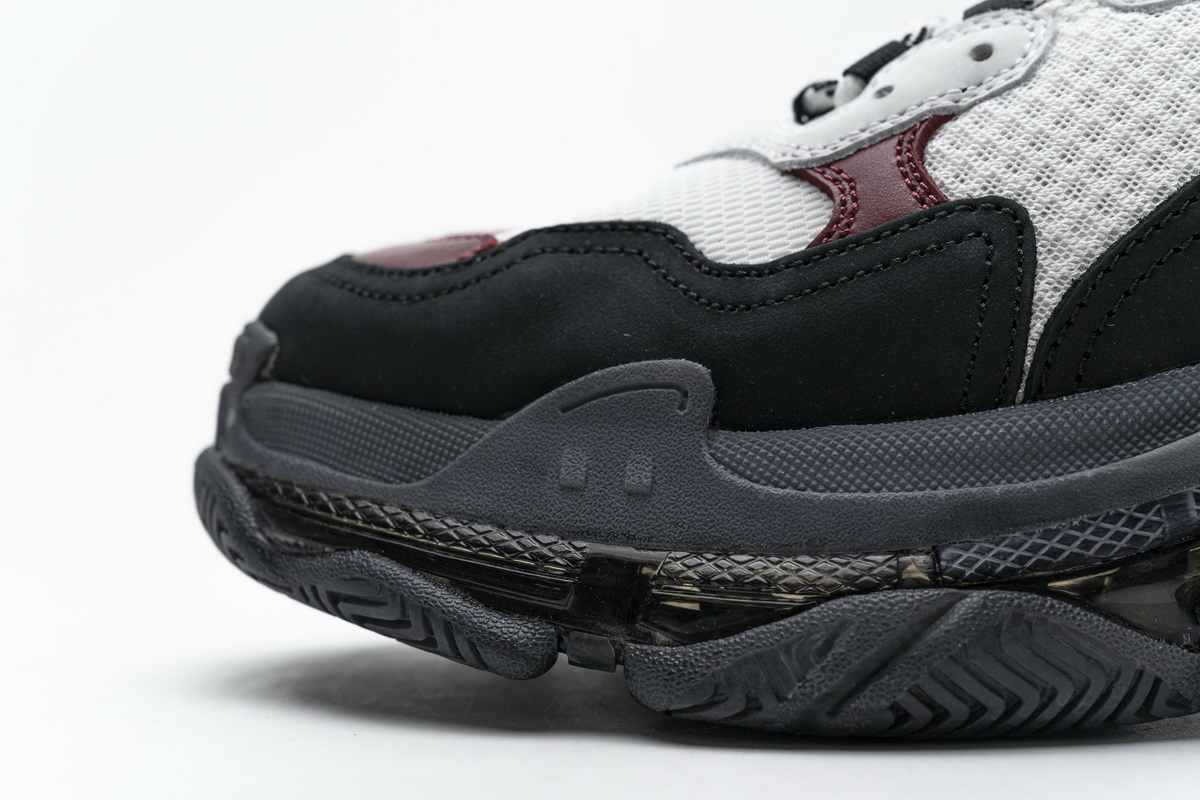 Ba***ci*ga Triple S Black Brown Red  541624 W09O1 2268