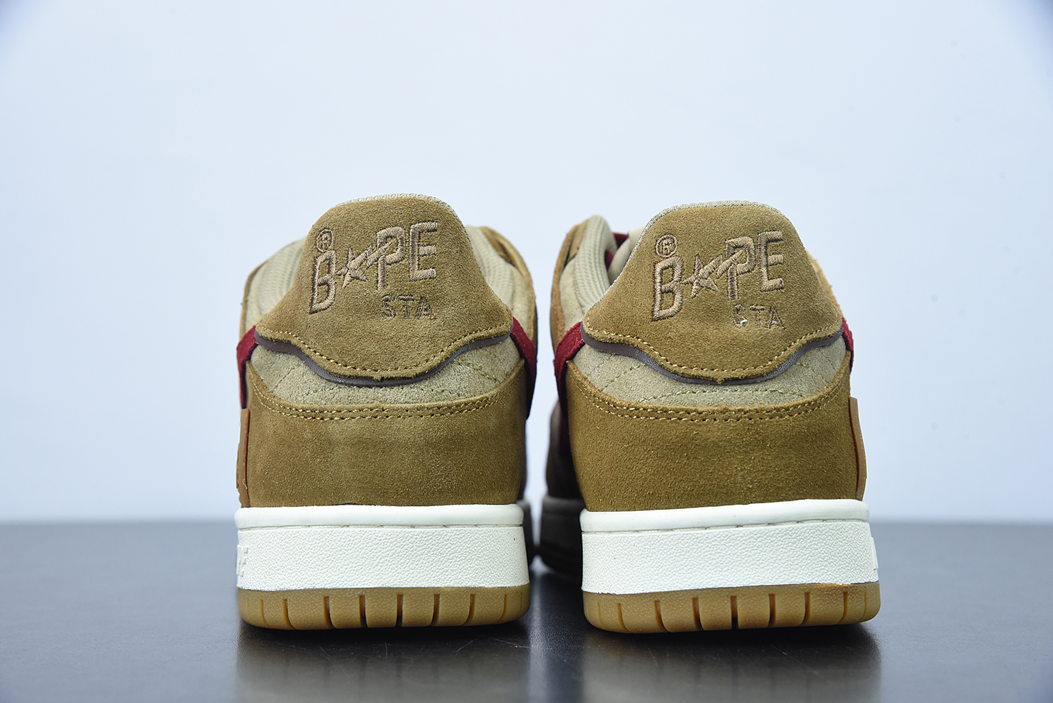 A Bathing Ape Sk8 Sta Wheat Red 1G801009I
