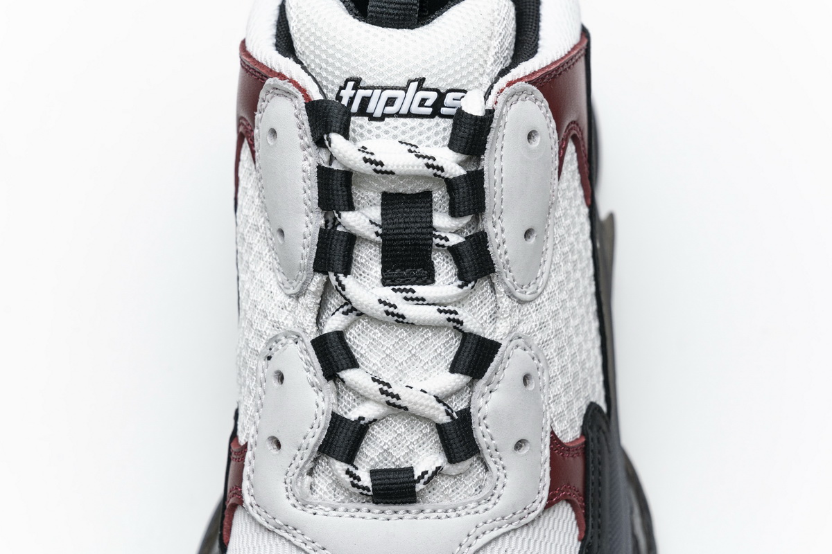 Ba***ci*ga Triple S Black Brown Red  541624 W09O1 2268