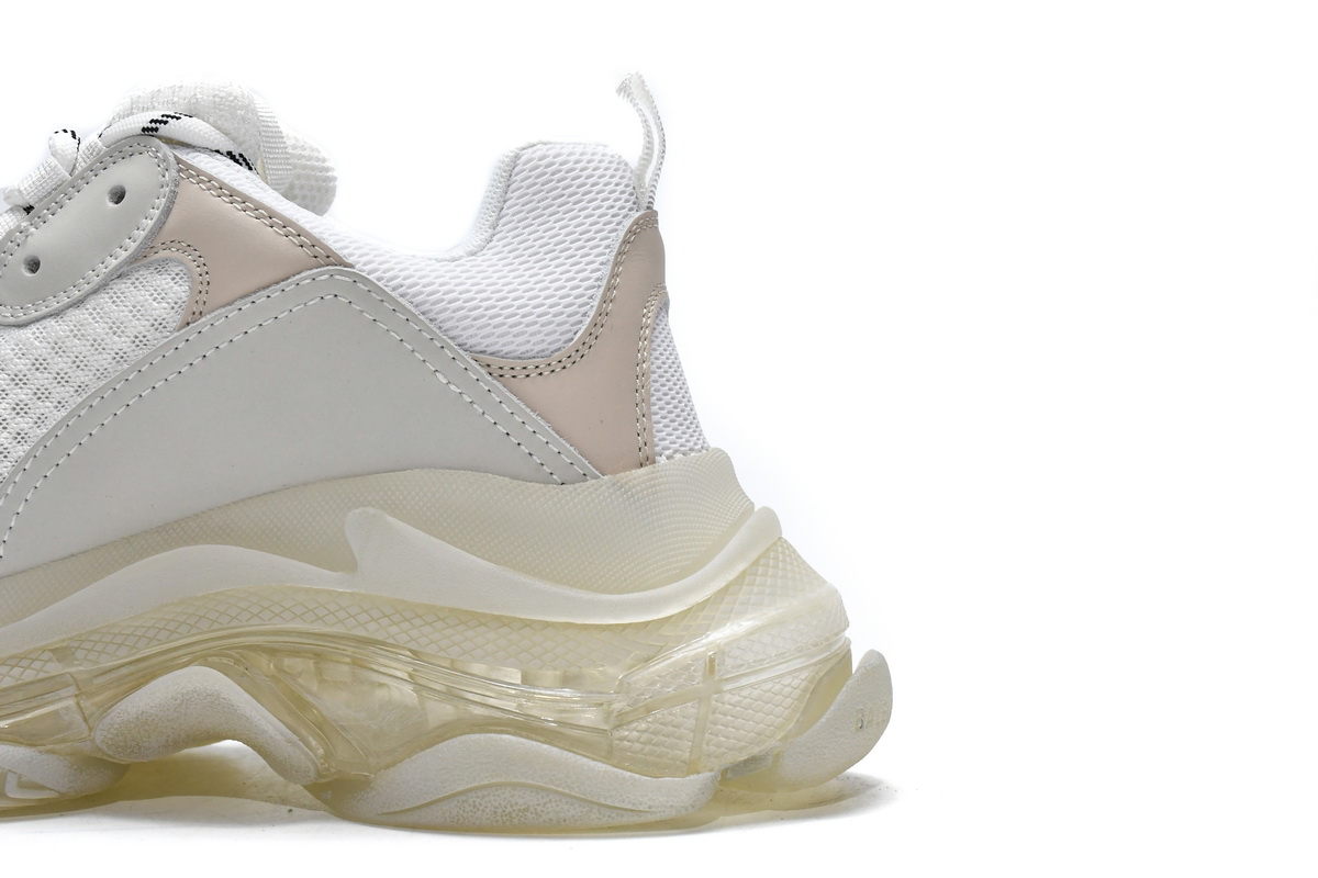 Ba***ci*ga Triple S White   544351 W09E1 9000