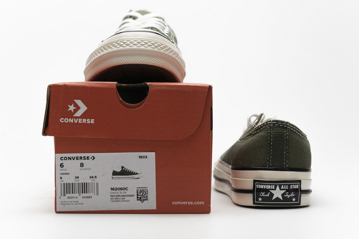 Converse Chuck 70 OX Field Surplus Black Egret   162060C