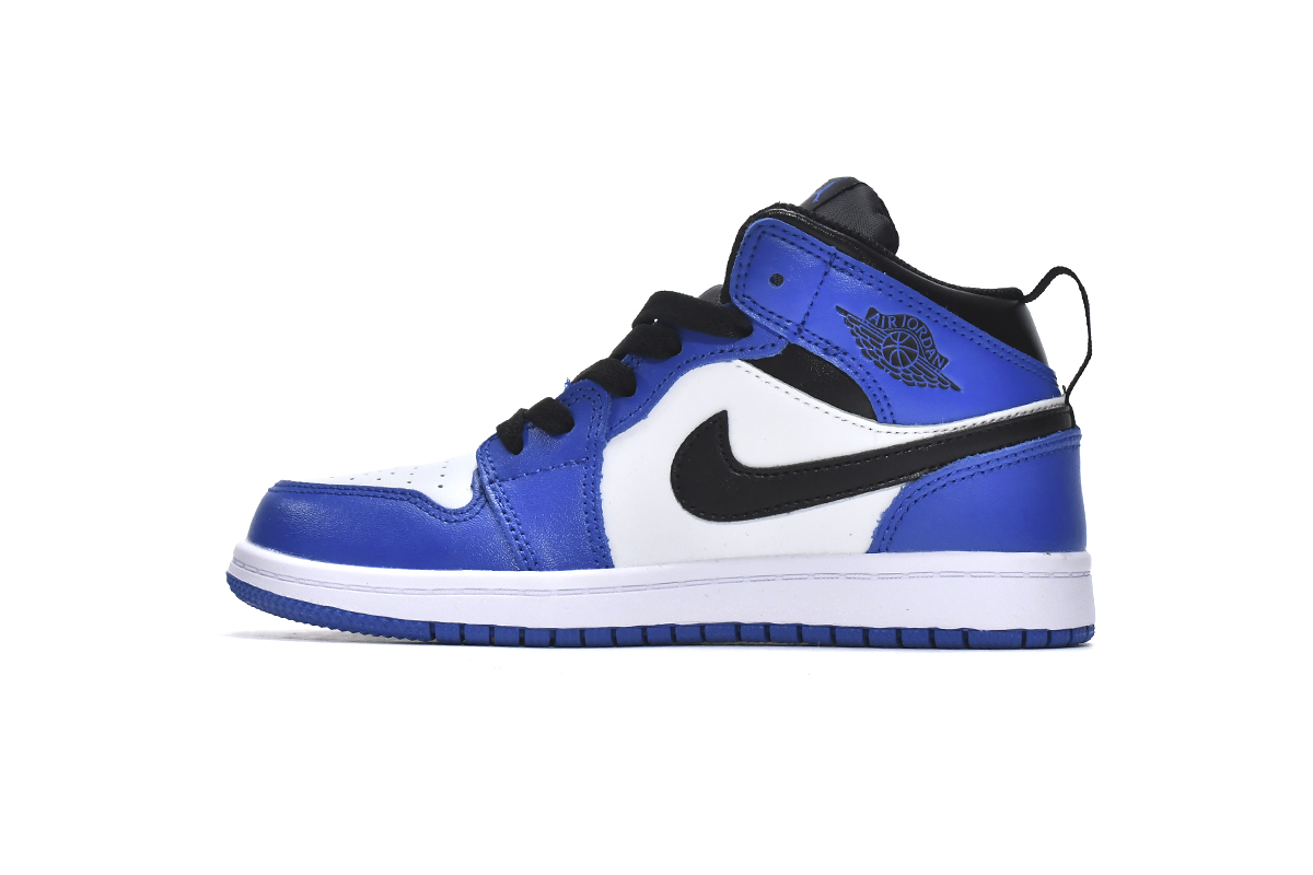 KID shoes Air Jordan 1 Mid PS Game Royal  555088-403