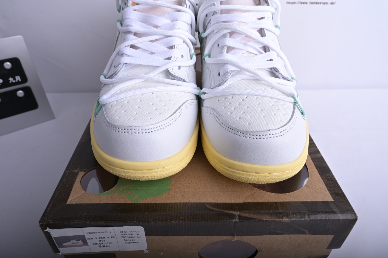 OFF WHITE x Nike Dunk SB Low The 50 NO.1   DM1602-127