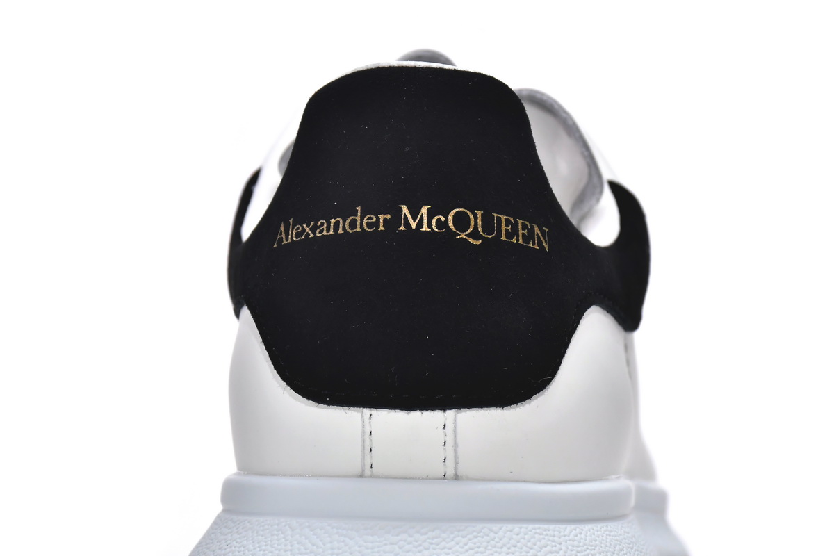 Alexander McQueen Sneaker White Black 462214 WHGP7 9001