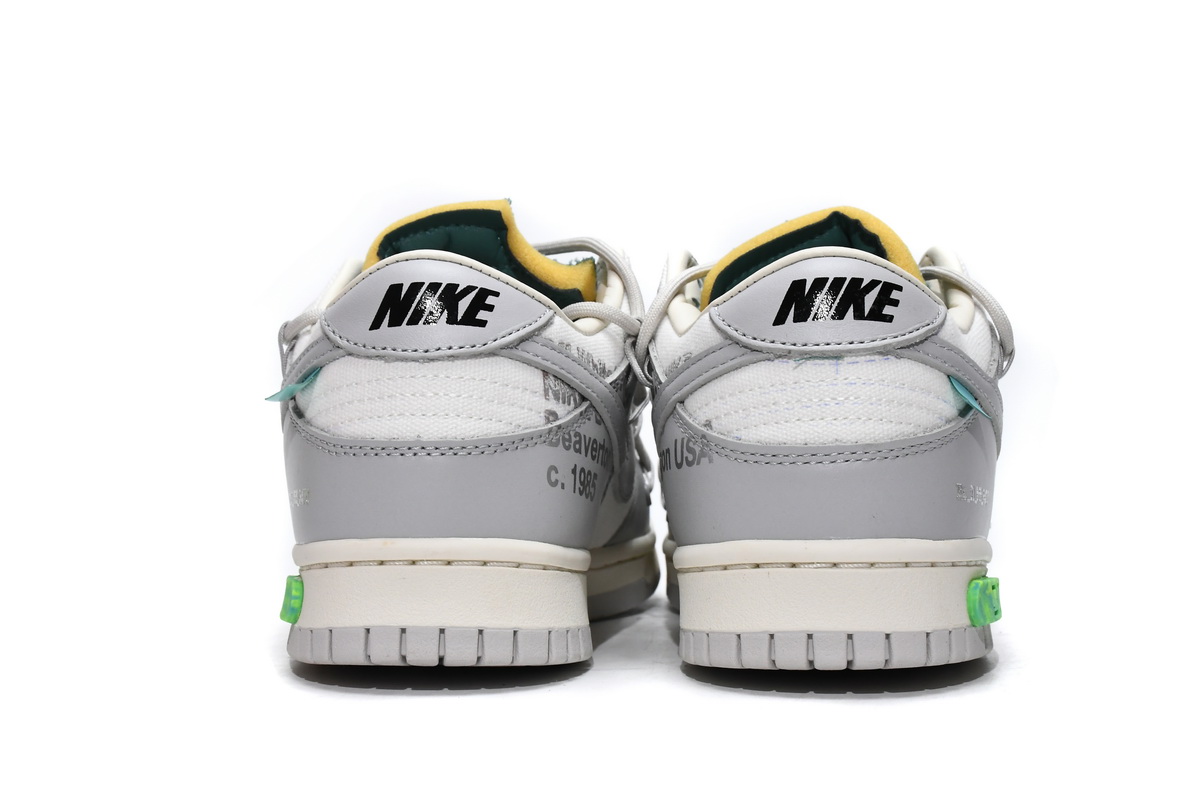 OFF WHITE x Nike Dunk SB Low The 50 NO42  DM1602-117