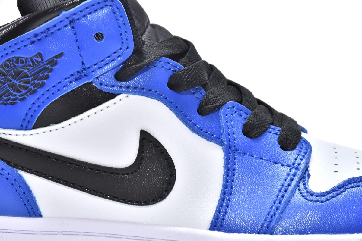 KID shoes Air Jordan 1 Mid PS Game Royal  555088-403