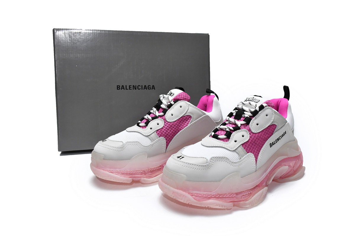 Ba***ci*ga Triple S Purple Red 544351 W09OH 7081
