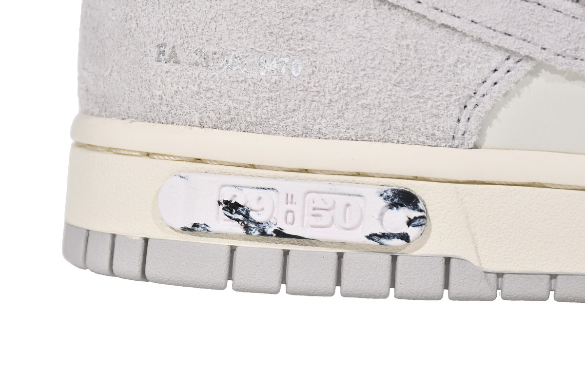 M Batch OFF WHITE x Nike Dunk SB Low The 50 NO.39   DJ0950-109