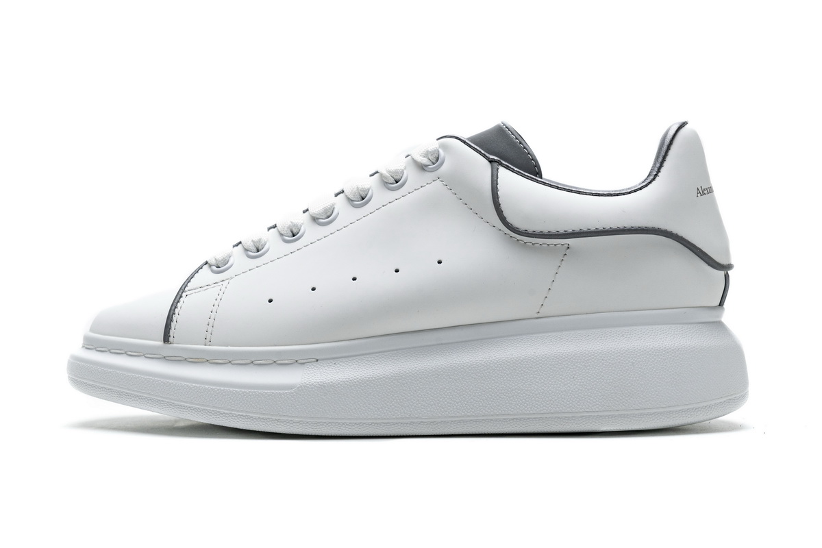 Alexander McQueen Sneaker White Grey  553770 9076