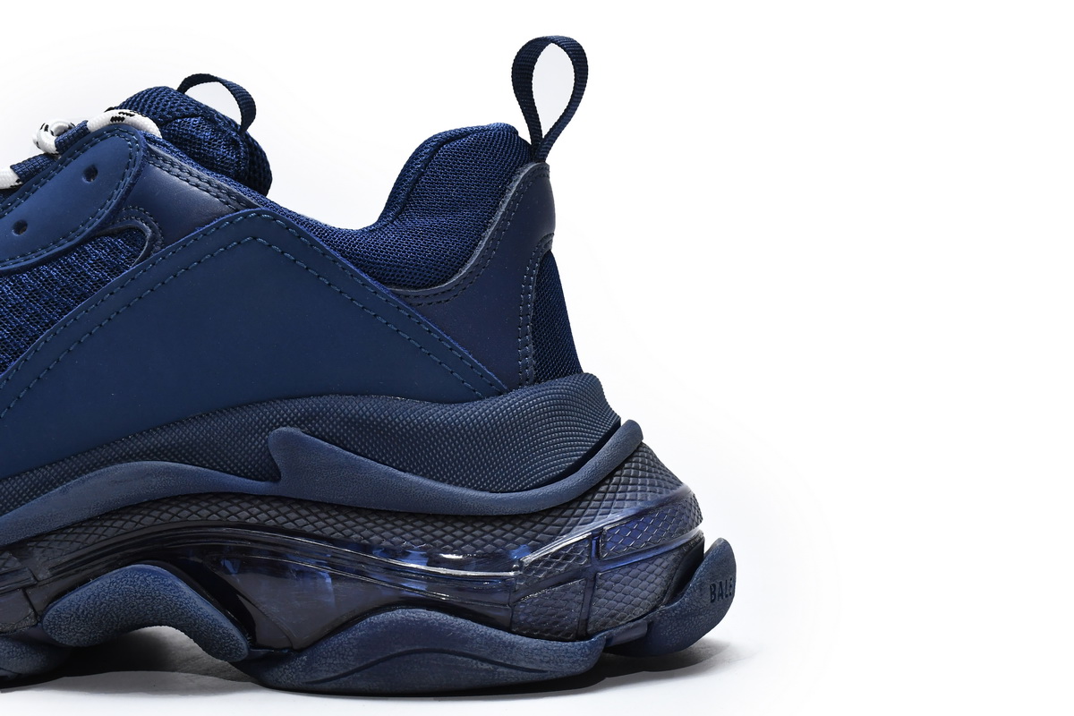 Ba***ci*ga Triple S Dark Blue  541624 W091 4107