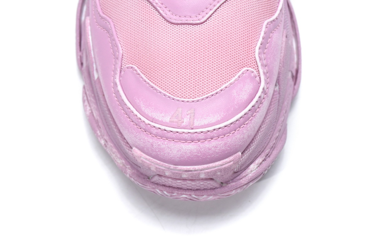 Ba***ci*ga Triple S Pink  524039 W3CN3 5000