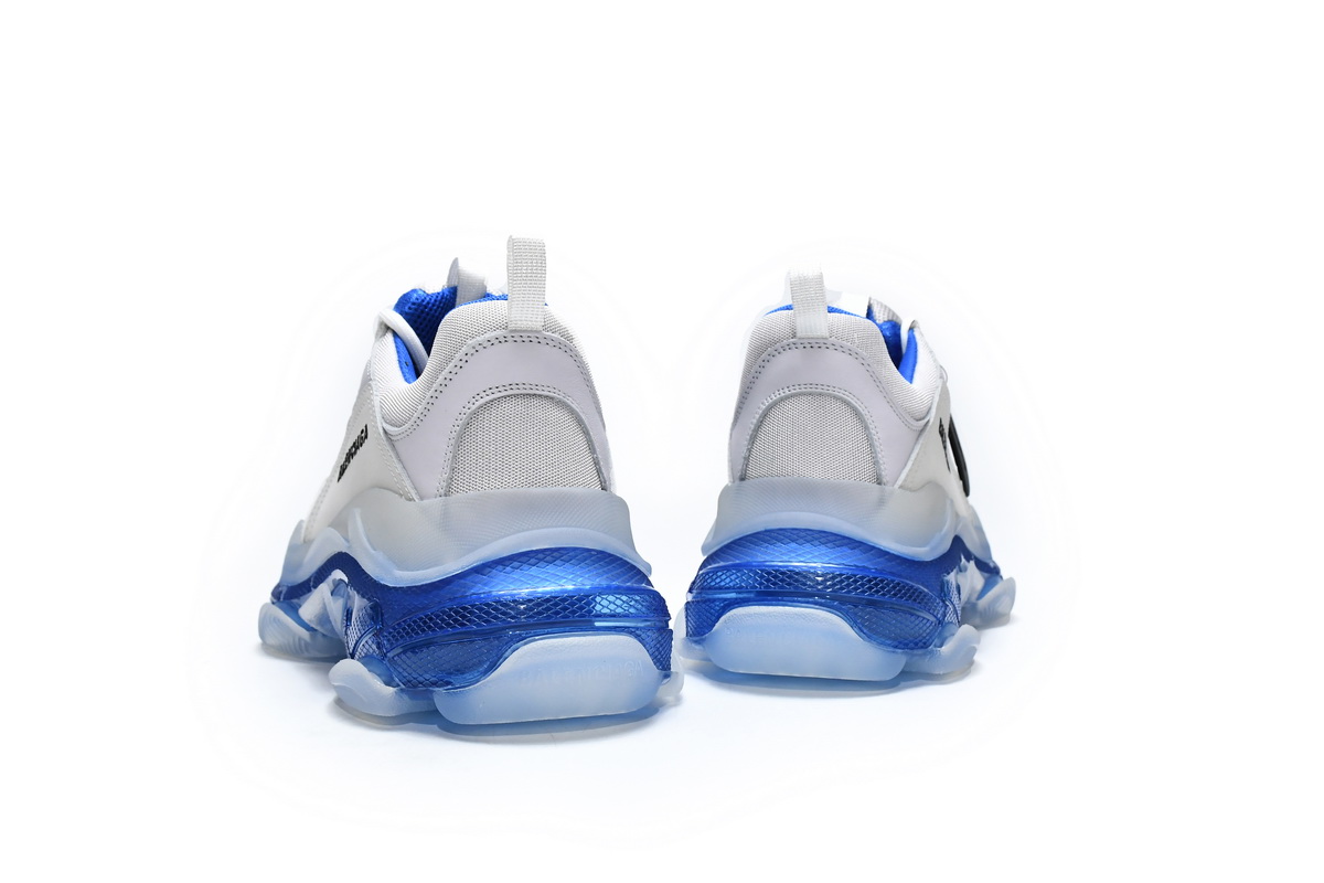 Ba***ci*ga Triple S Grey Blue  541624 W090N 9169