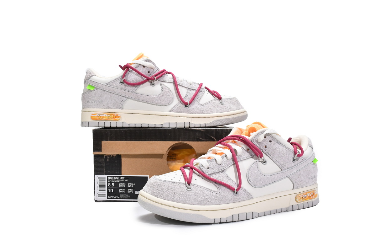 OFF WHITE x Nike Dunk SB Low The 50 NO.35  DJ0950-114