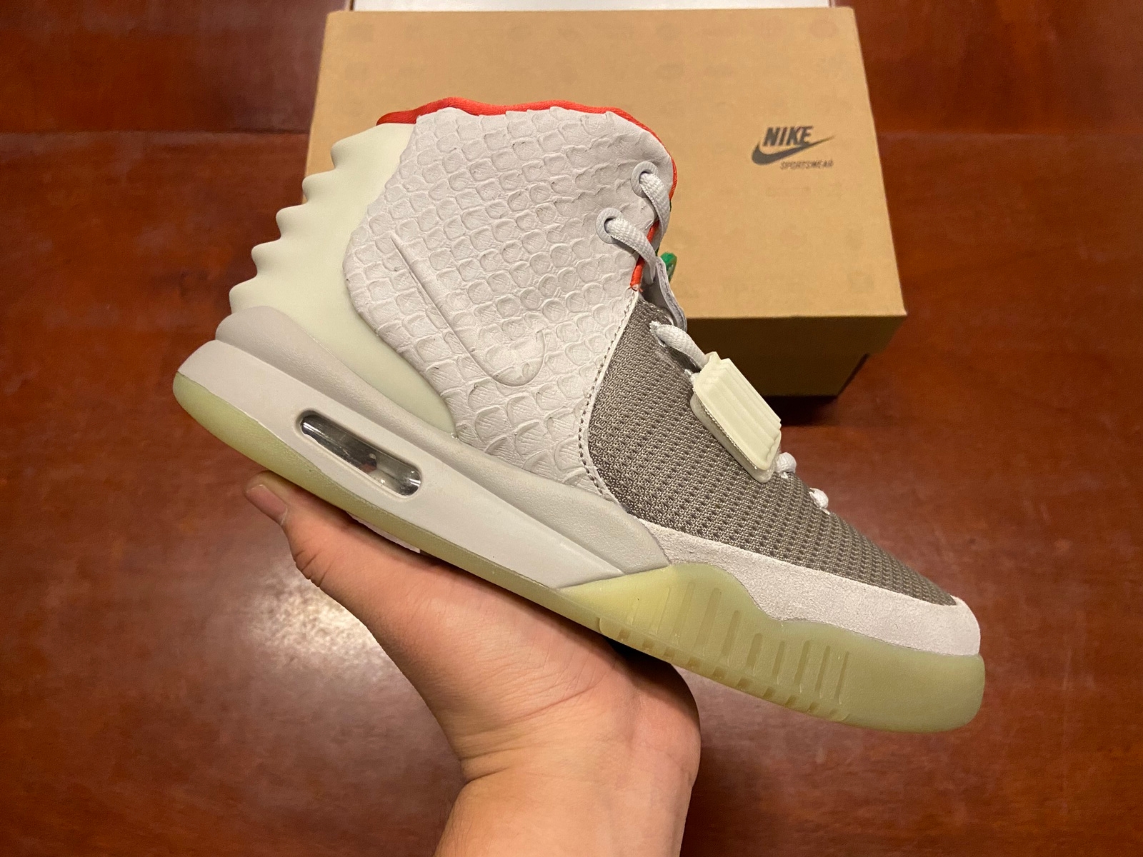 Nike Air Yeezy 2 NRG Pure Platinum 508214-010