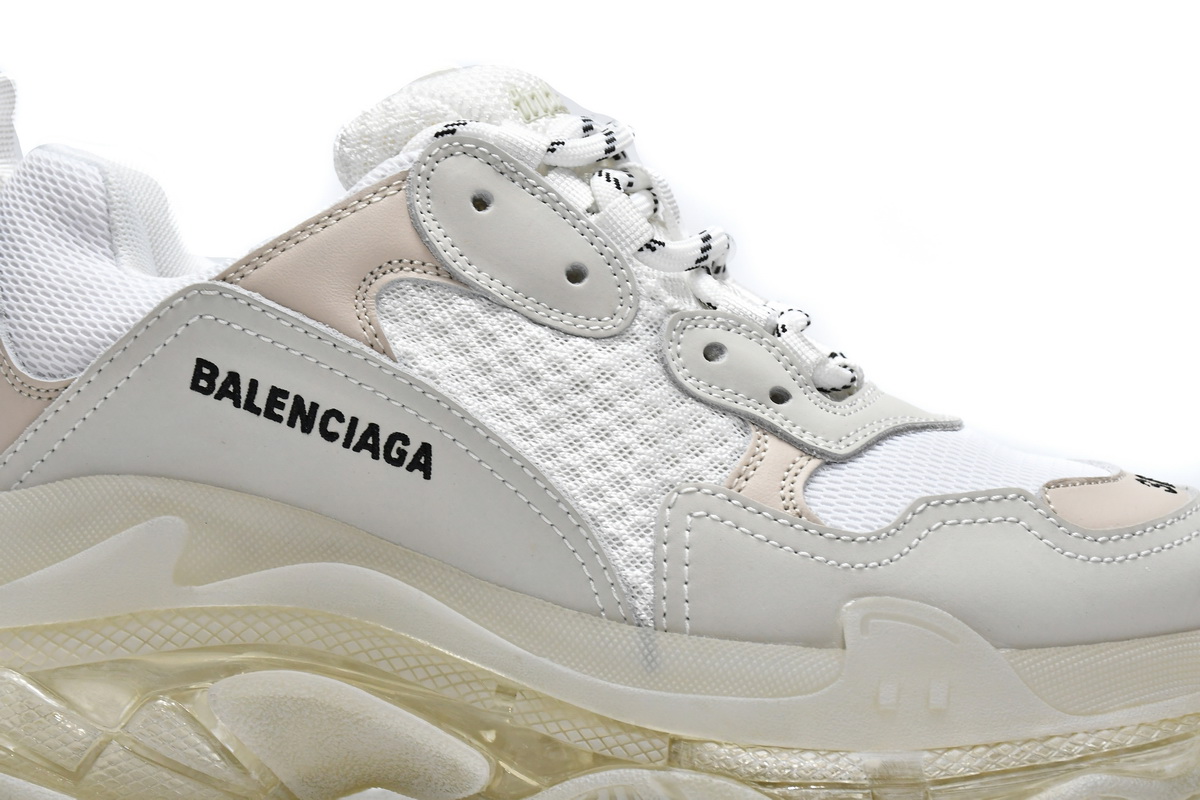 Ba***ci*ga Triple S White   544351 W09E1 9000