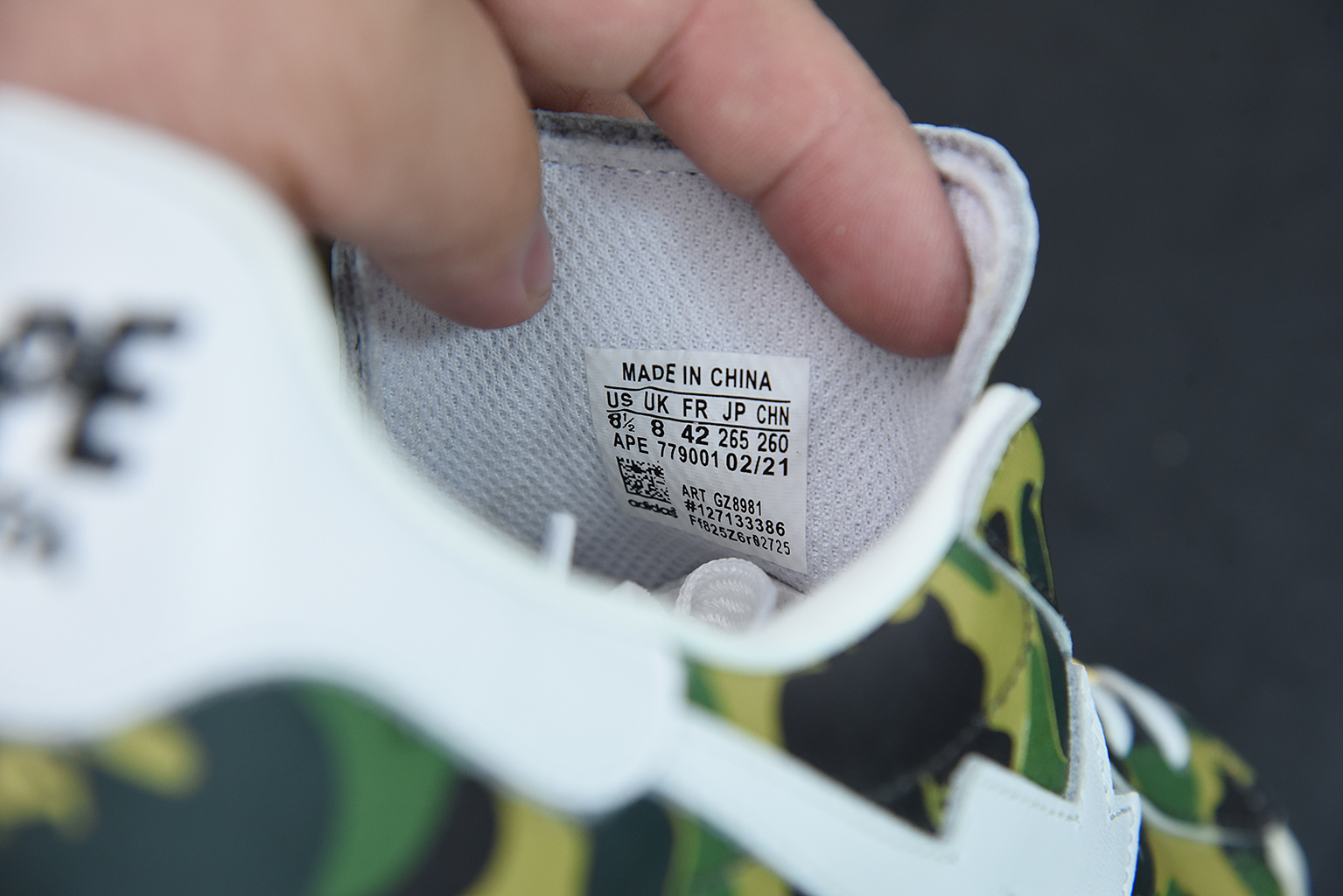 adidas Superstar Bape ABC Camo Green GZ8981