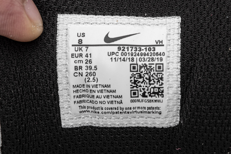 Nike Air Max 97 White Black Silver 921733-103