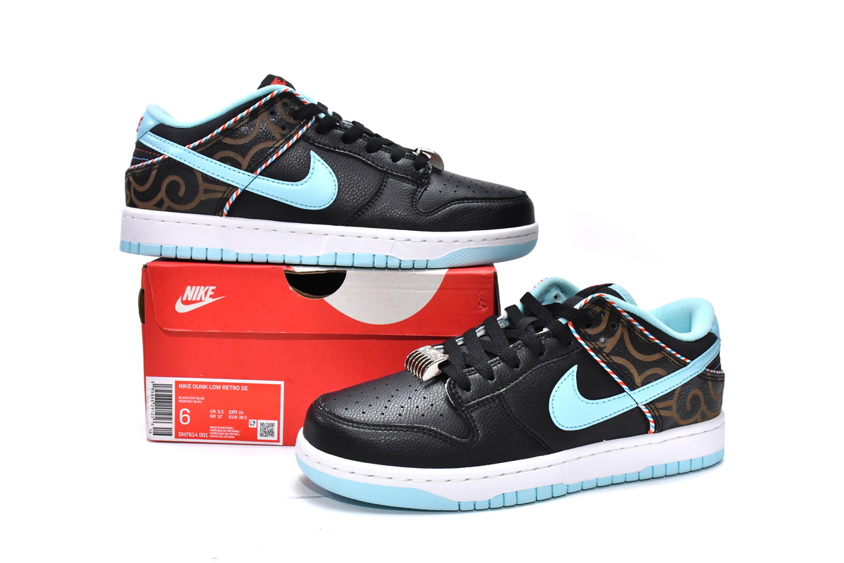 Nike Dunk Low Barber Shop Black DH7614-001