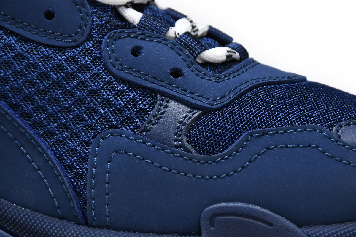 Ba***ci*ga Triple S Dark Blue  541624 W091 4107