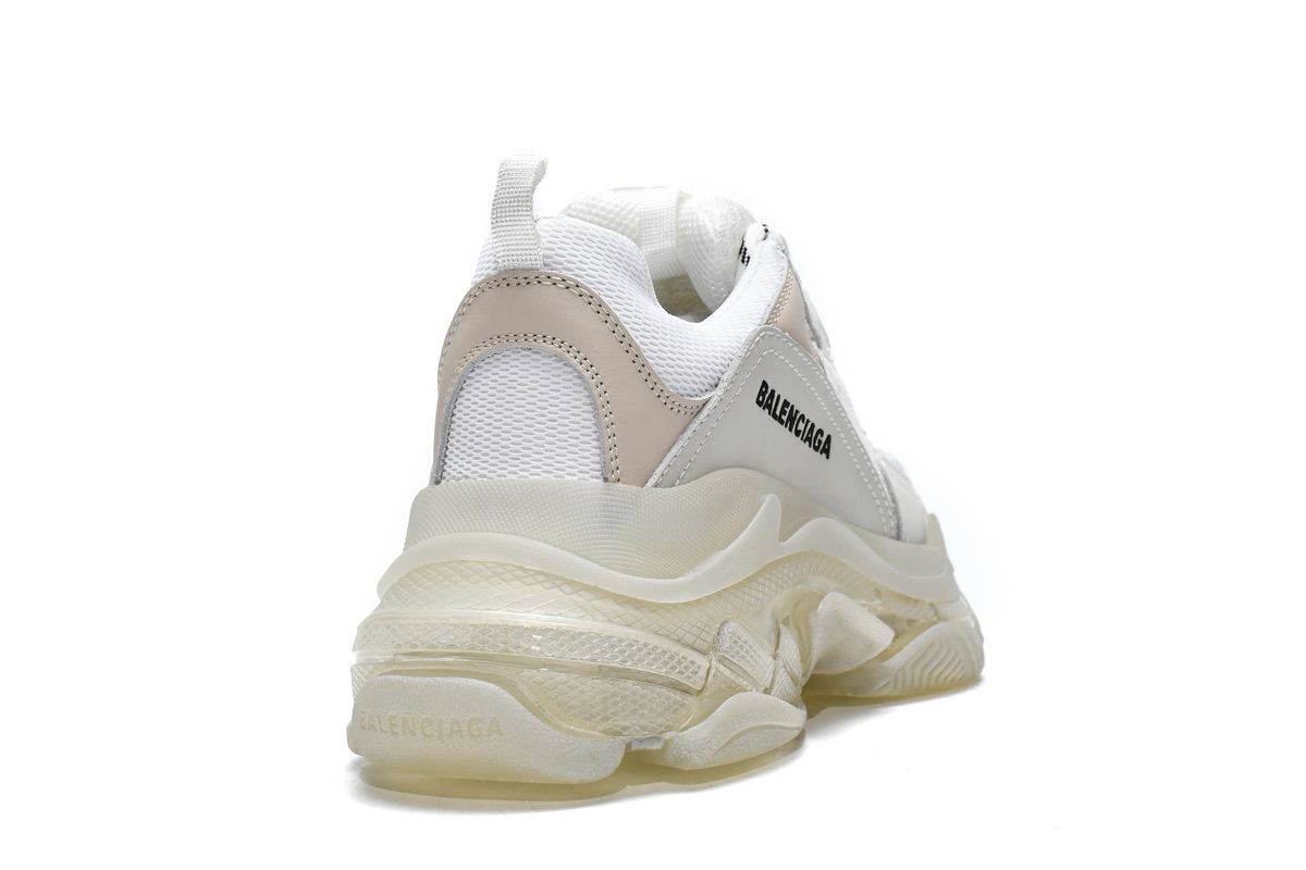 Ba***ci*ga Triple S White   544351 W09E1 9000