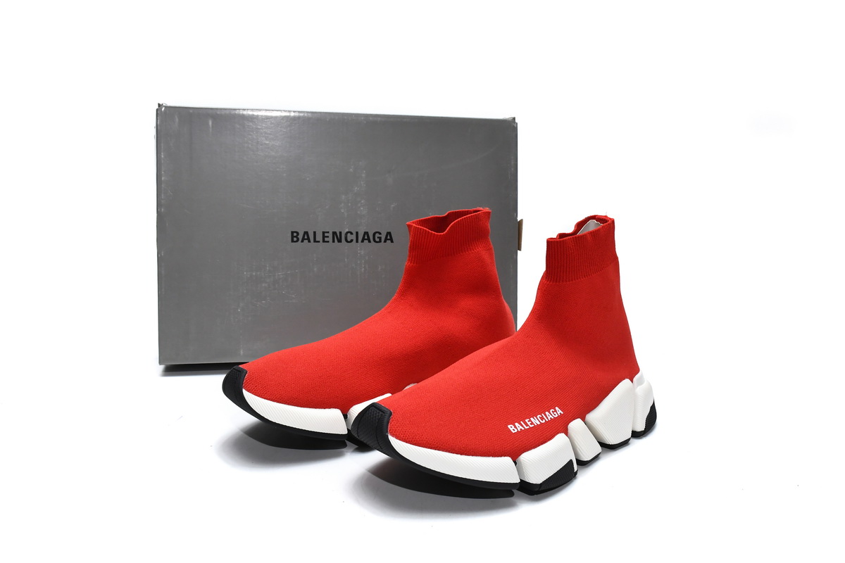 Ba***ci*ga Speed 2.0 Sneaker Red  B-29