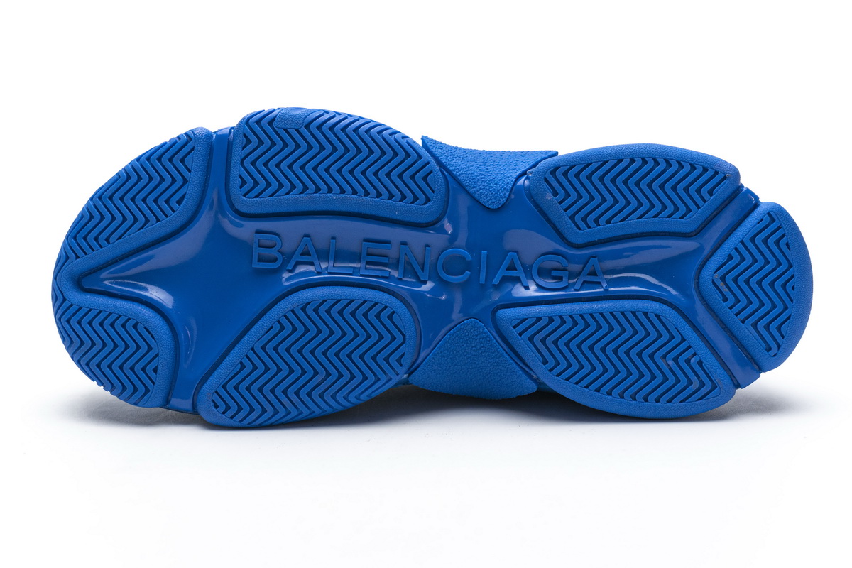 Ba***ci*ga Triple S Letter Blue  536737 W06E2 0848