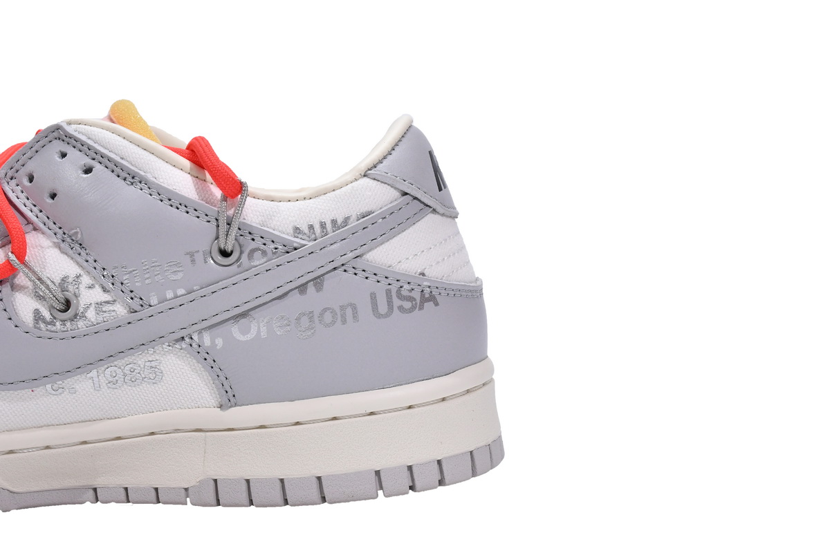 OFF WHITE x Nike Dunk SB Low The 50 NO.6  DM1602-110