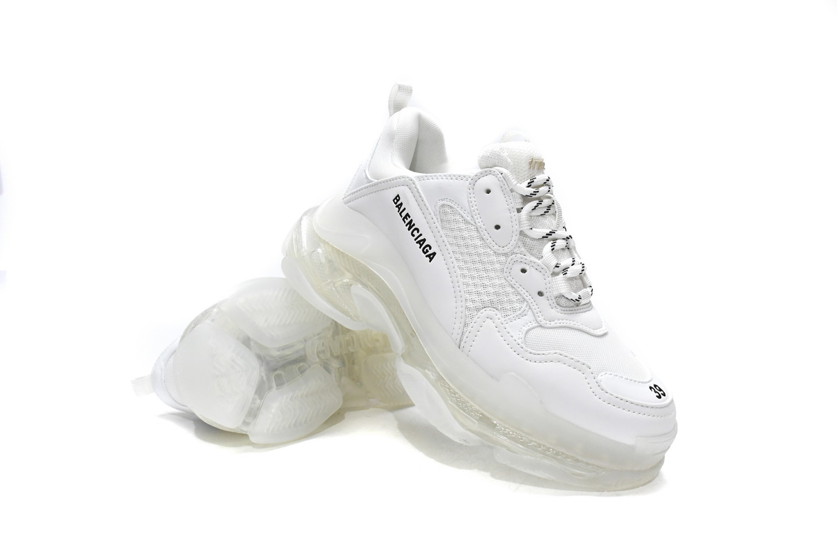 Ba***ci*ga Triple S White   544351 W0901 9002