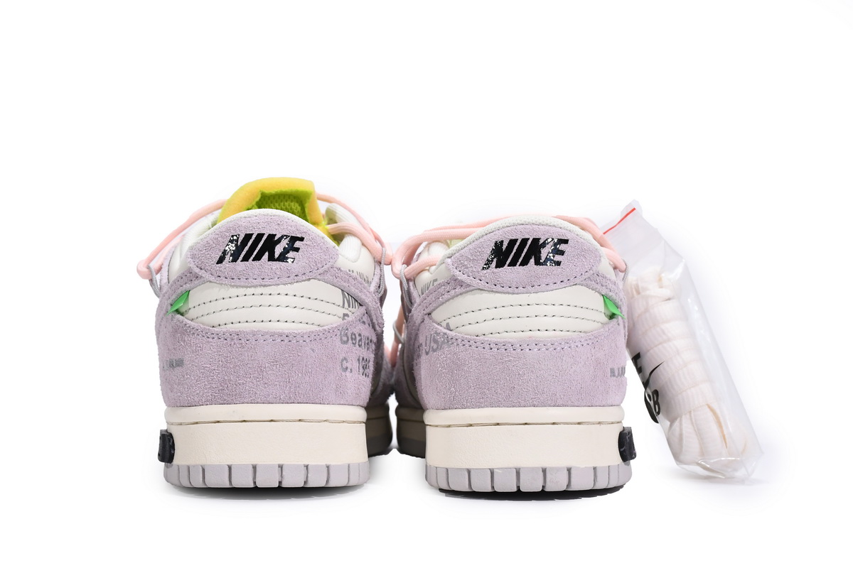 OFF WHITE x Nike Dunk SB Low The 50 NO.12   DJ0950-100