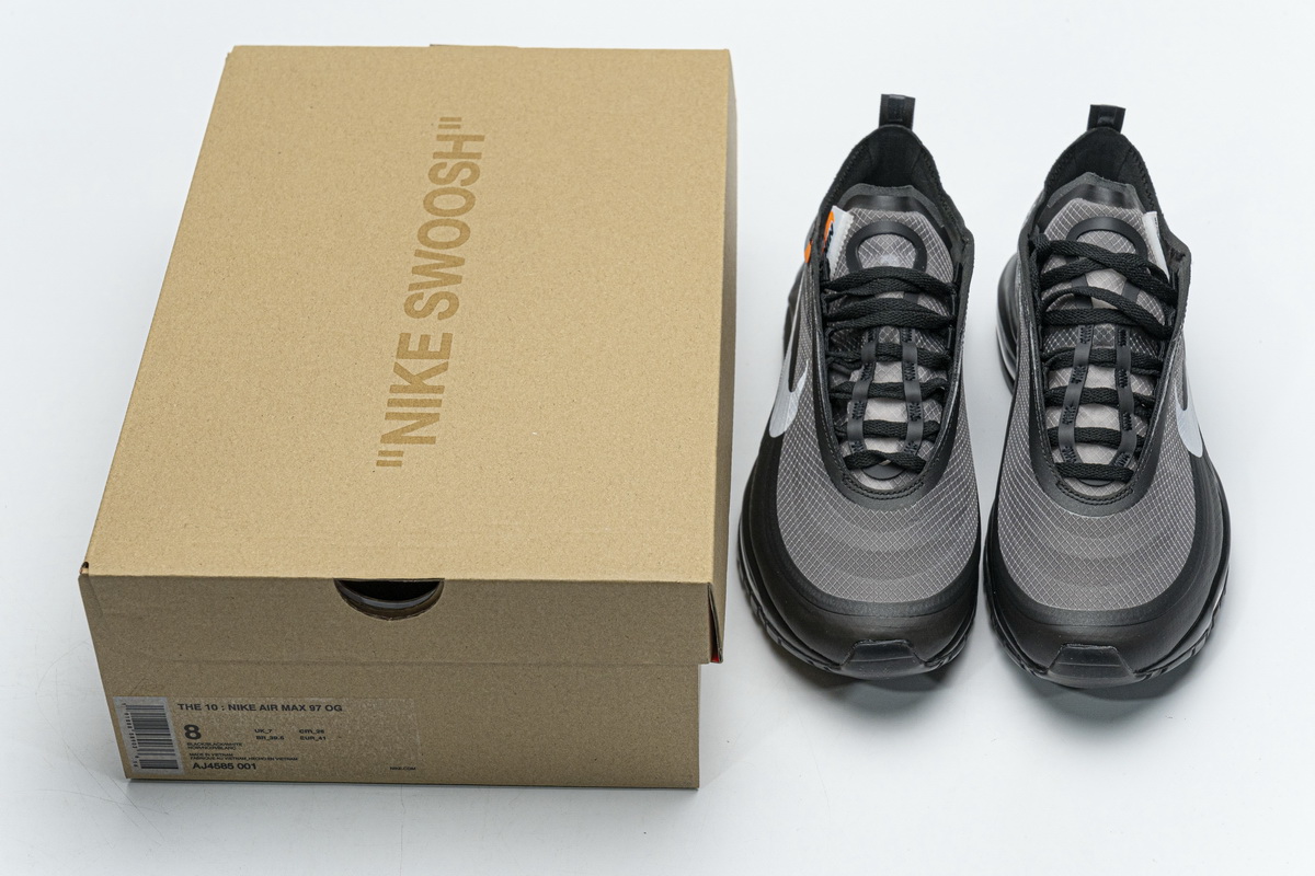Off-White x Nike Air Max 97 All Black AJ4585-001